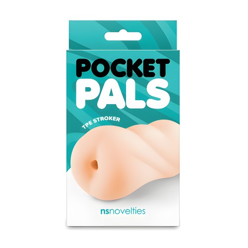 Pocket Pals Anal Stroker White
