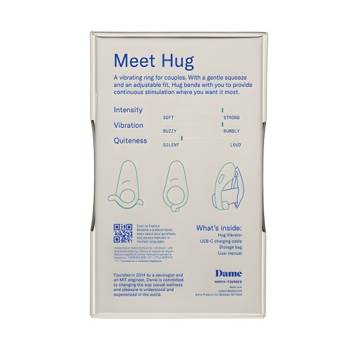 Dame Hug Vibrating Couples Ring - Fir