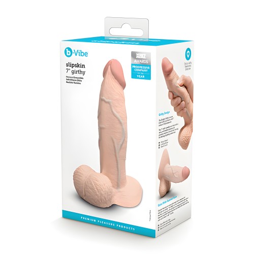 b-Vibe Slipskin Girthy - Cream