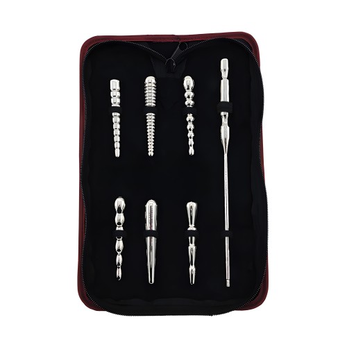 Set de 6 Plug de Acero Inoxidable - Plata