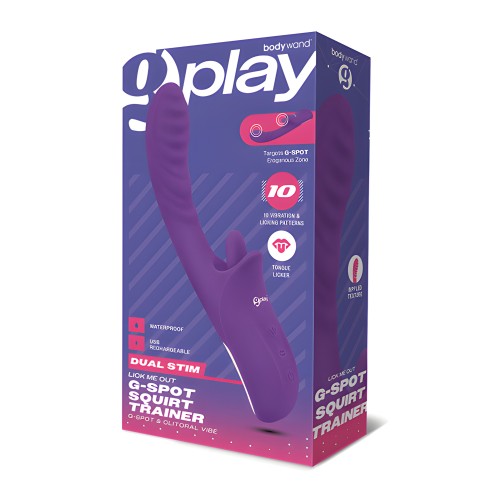 Bodywand G-Play Lick Me Out Trainer - Purple