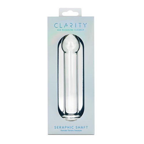 Clarity Glass Dildo - Seraphic Serenade