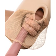 PDX Plus Doble Pounder Estimulador Vibrante - Claro