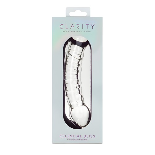Dildo de Vidrio Clarity Celestial Bliss