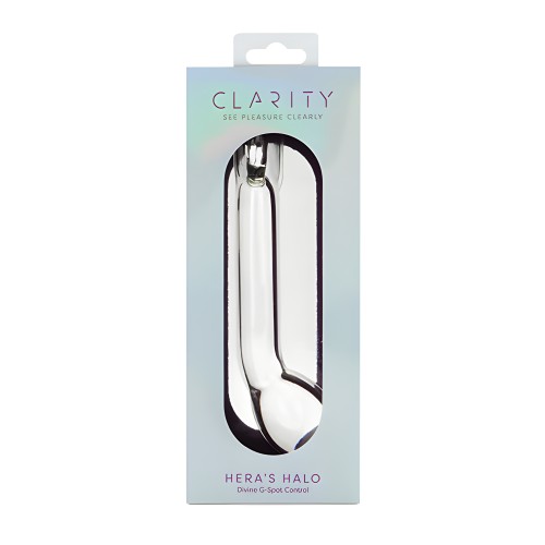Clarity Glass Dildo - Hera's Halo