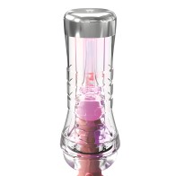 PDX Elite ViewTube XXL Estimulador LED Transparente EZ-Grip