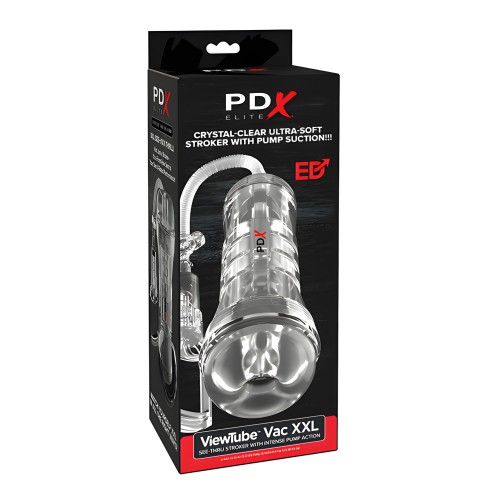 PDX Elite ViewTube Vac XXL Pump - Transparente