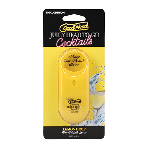 GoodHead Juicy Head Cocktails Dry Mouth Spray To-Go - Lemon Drop