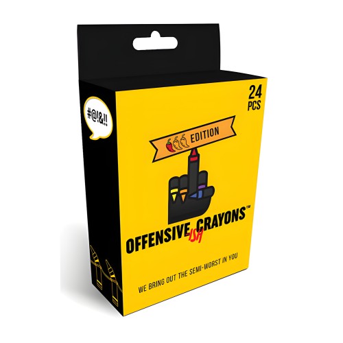 Wood Rocket Offensive-ish Crayons