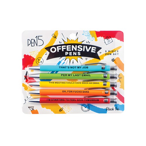 Wood Rocket Offensive Pens - 5 Pack