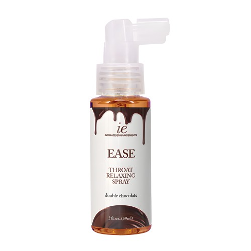 Intimate Enhancements Ease Throat Relaxing Spray - Double Chocolate 2 oz