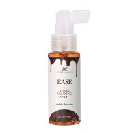 Intimate Enhancements Ease Throat Relaxing Spray - Double Chocolate 2 oz