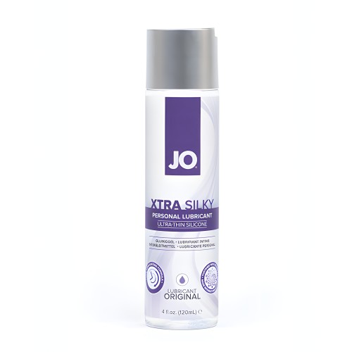 JO Xtra Silky Thin Silicone - Original Lubricant 4 oz