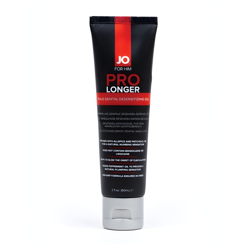 JO Prolonger Gel - Desensibilizante Sin Benzocaína 2 oz