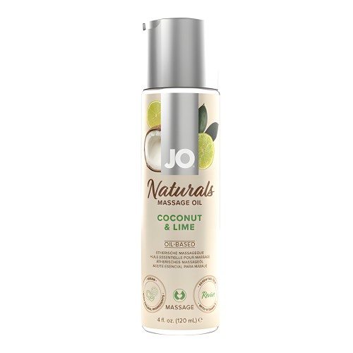 JO Naturals Massage Oil - Coconut & Lime