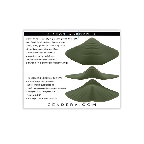 Almohadilla de Placer Gender X - Verde