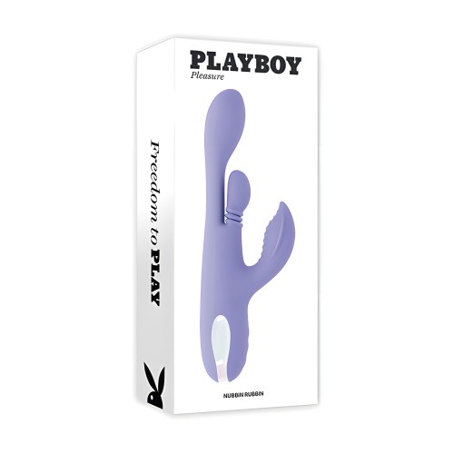 Playboy Pleasures Nubbin Rubbin - Lilac