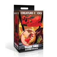 Creature Cocks Dragon Tamer Silicone Stroker - Red