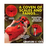 Creature Cocks Dragon Tamer Silicone Stroker - Red