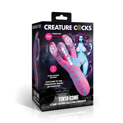 Creature Cocks Tenta-Come Come-Hither Vibrator