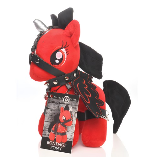 Master Series Bondage Pony - Red