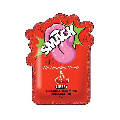 Smack Lickable Warming Massage Oil