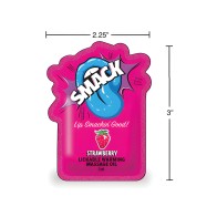 Smack Lickable Warming Massage Oil - Strawberry