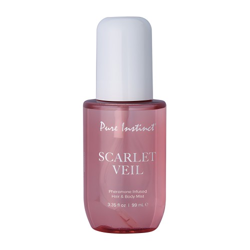 Pure Instinct Pheromone Hair & Body Mist Scarlet Veil - 3.35 oz