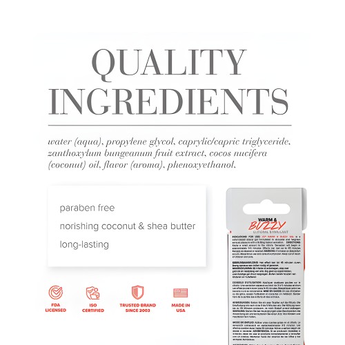 JO Warm & Buzzy - Estimulante Clitoriano