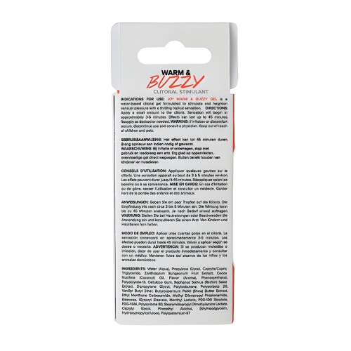 JO Warm & Buzzy - Clitoral Stimulant