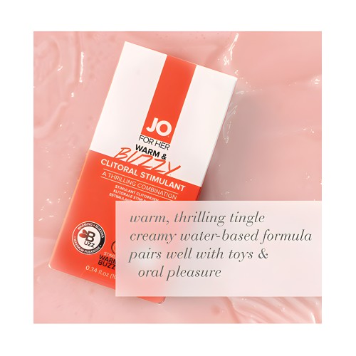JO Warm & Buzzy - Clitoral Stimulant