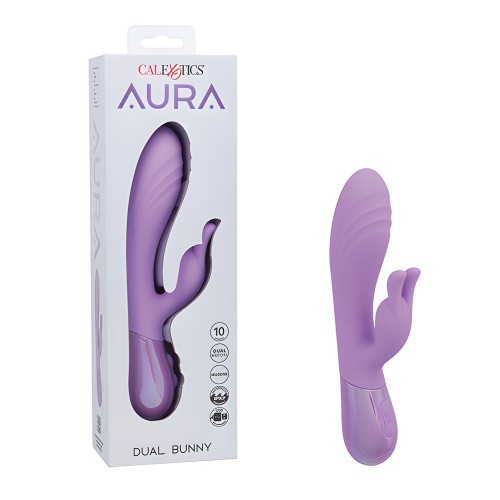 Vibrador Aura Conejo Doble