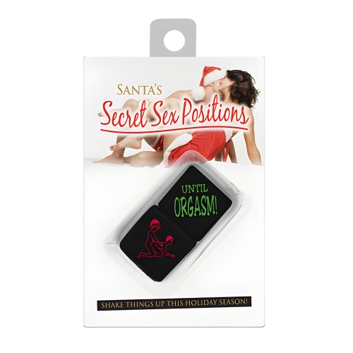 Dados de Posiciones Sexuales Secretas de Santa