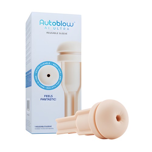 Autoblow AI Ultra Anus Sleeve - Beige