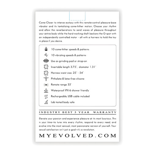 Evolved Come Closer - Negro