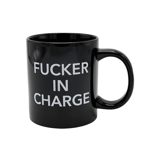Attitude Mug Fucker In Charge - 22 oz