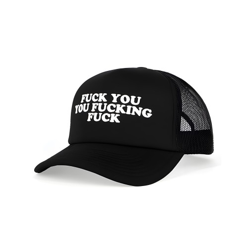 Gorra Trucker Fuck You Wood Rocket