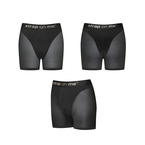 Strap On Me Halo Lingerie Harness - Black SM