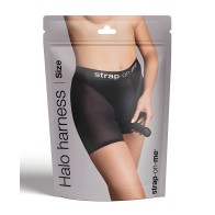 Strap On Me Halo Lingerie Harness - Black SM