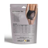 Strap On Me Halo Lingerie Harness - Black SM