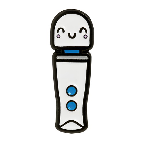 Pin Micro Kawaii de Varita Mágica Wood Rocket