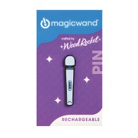 Wood Rocket Magic Wand Pin