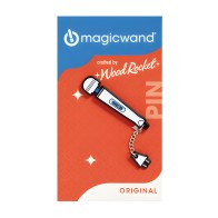 Pin Original con Cadena de Wood Rocket Magic Wand