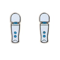 Wood Rocket Pendientes Micro Varita Mágica