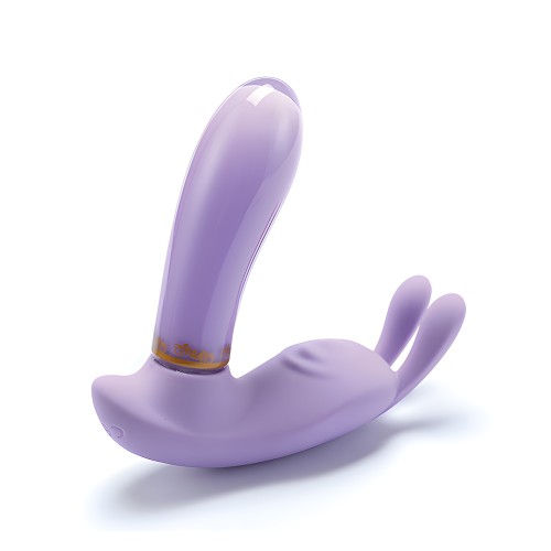 Cristal Royal Touch Glass and Silicone Vibrator