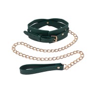 Sex & Mischief Indica Cutout Collar & Leash