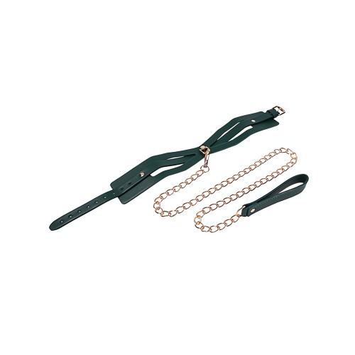 Sex & Mischief Indica Cutout Collar & Leash