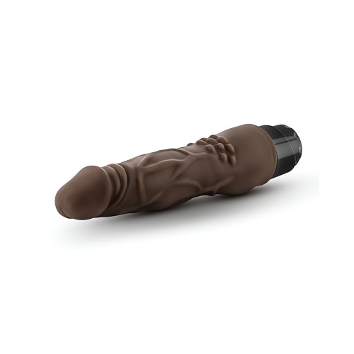 Blush Dr. Skin Cock Vibe - Chocolate