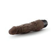Blush Dr. Skin Cock Vibe - Chocolate