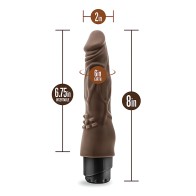 Blush Dr. Skin Cock Vibe - Chocolate